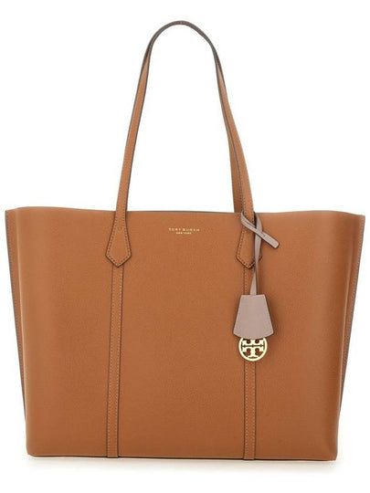 Perry Triple Compartment Tote Bag Brown - TORY BURCH - BALAAN 2