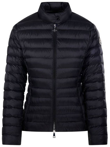 Igelle Zip-Up Short Down Padding Black - MONCLER - BALAAN 1