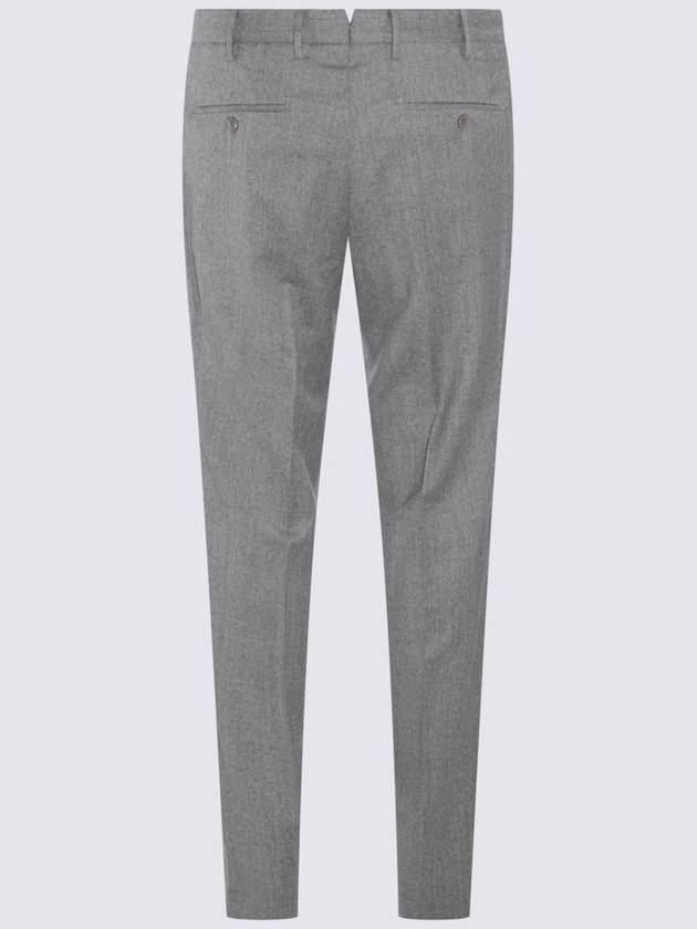 Incotex Light Grey Wool Pants - INCOTEX - BALAAN 2