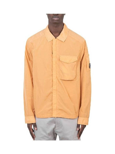 Chrome-R Pocket Over Long Sleeve Shirt Orange - CP COMPANY - BALAAN 2