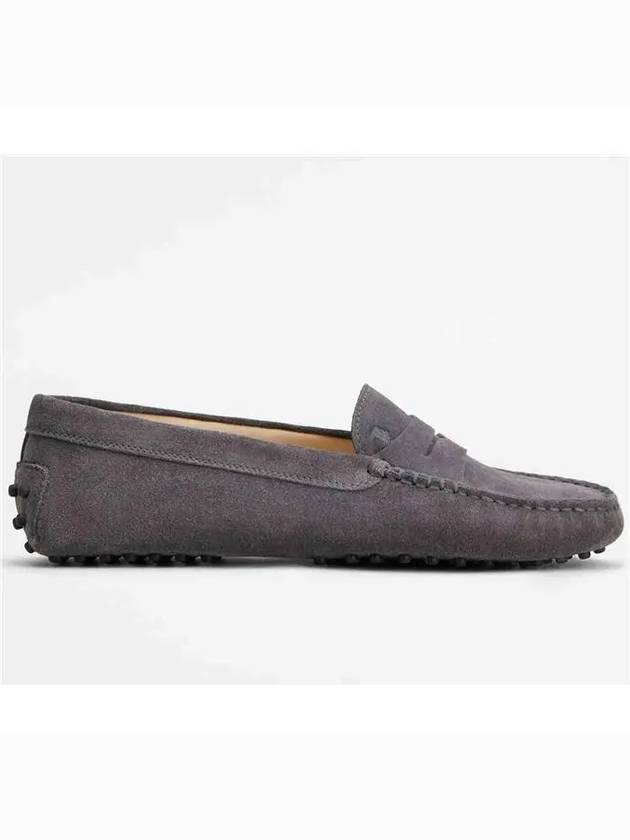 Gommino Suede Driving Shoes Dark Grey - TOD'S - BALAAN 3