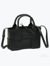 Candy Acro Intrecciato Tote Bag Black - BOTTEGA VENETA - BALAAN 2