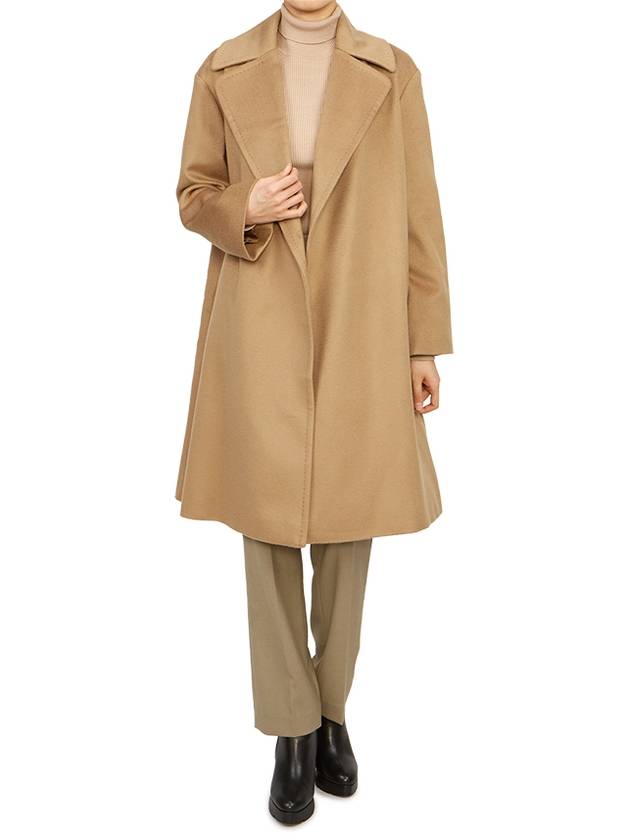 Tigre Wool Single Coat Camel - MAX MARA - BALAAN 8