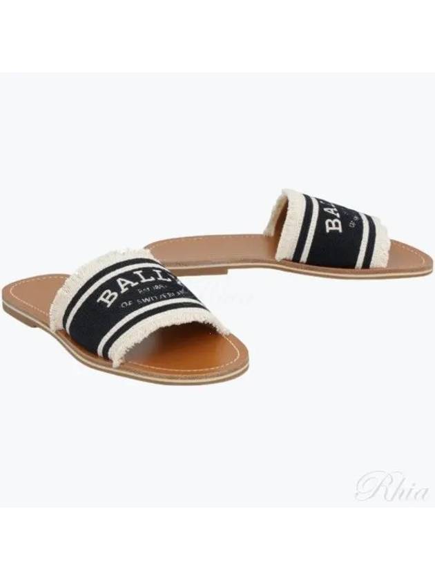 Bianca Slippers Black - BALLY - BALAAN 2