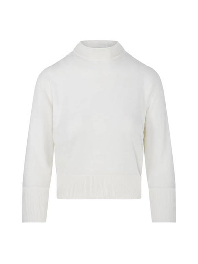 Women's Talea Virgin Wool Turtleneck White - MAX MARA - BALAAN 2