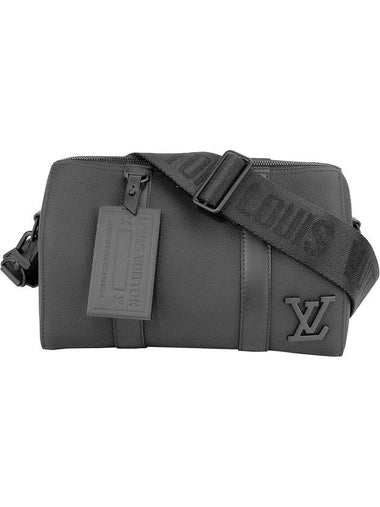 City Keepall Cross Bag Black - LOUIS VUITTON - BALAAN 1