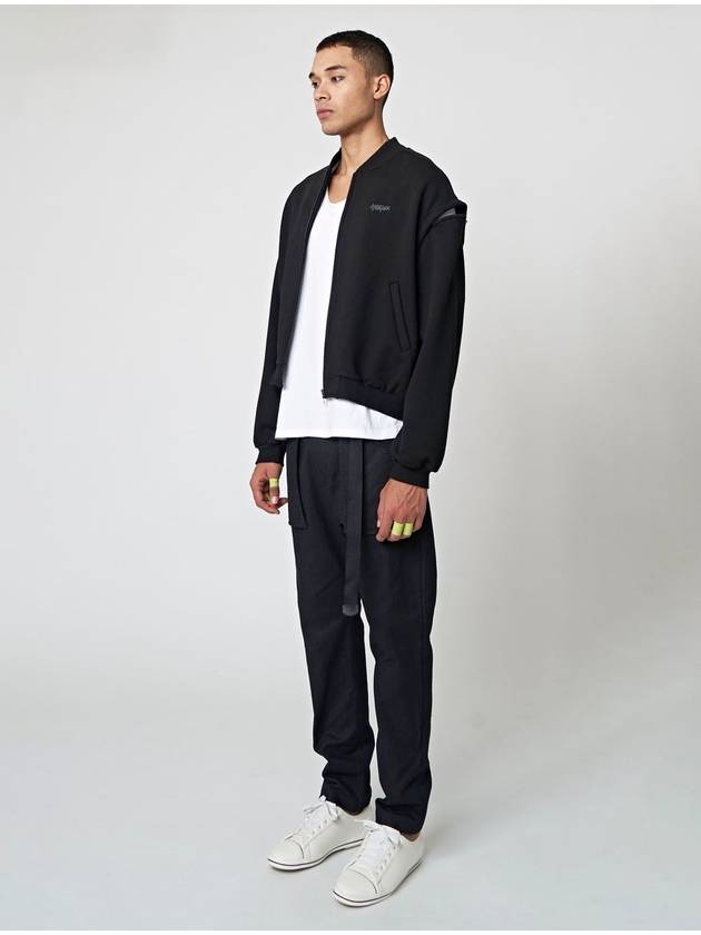 Patch Pocket Baggy Pants Black - ATHPLATFORM - BALAAN 6