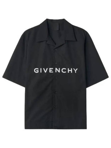 logo shirt black - GIVENCHY - BALAAN 1