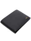 Gancini Bifold Half Wallet Black - SALVATORE FERRAGAMO - BALAAN 6