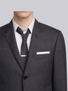Men's Signature Classic Wool Suit Dark Grey - THOM BROWNE - BALAAN 6