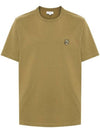 Bold Fox Head Patch Comfort Short Sleeve T-Shirt Khaki Green - MAISON KITSUNE - BALAAN 2