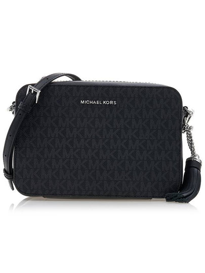 Ginny Medium Logo Cross Bag Black - MICHAEL KORS - BALAAN 2