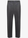 Flare Wool Bootcut Pants Grey - AMI - BALAAN 2