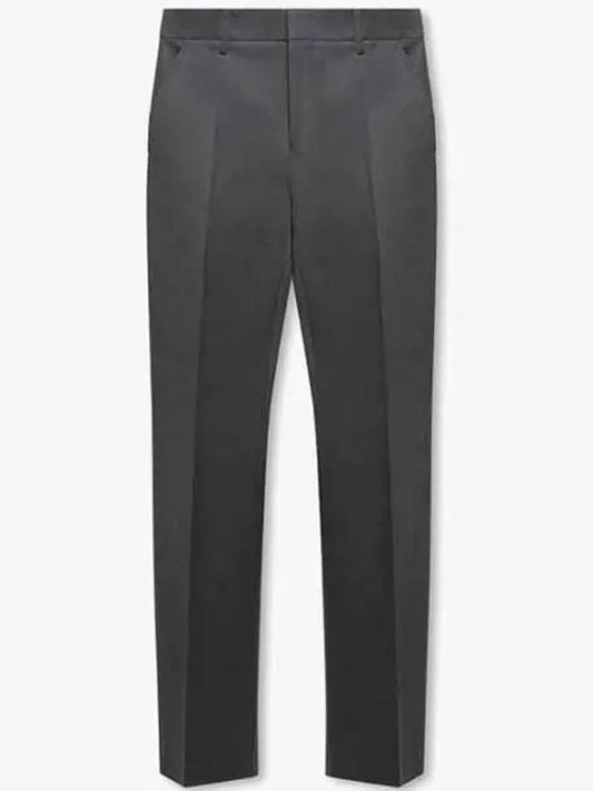 Flare Wool Bootcut Pants Grey - AMI - BALAAN 2