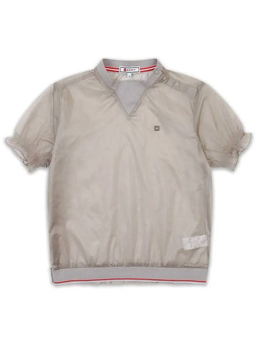 Anorak Short Sleeve Jumper OF1602LABEIGE - ONOFF - BALAAN 1