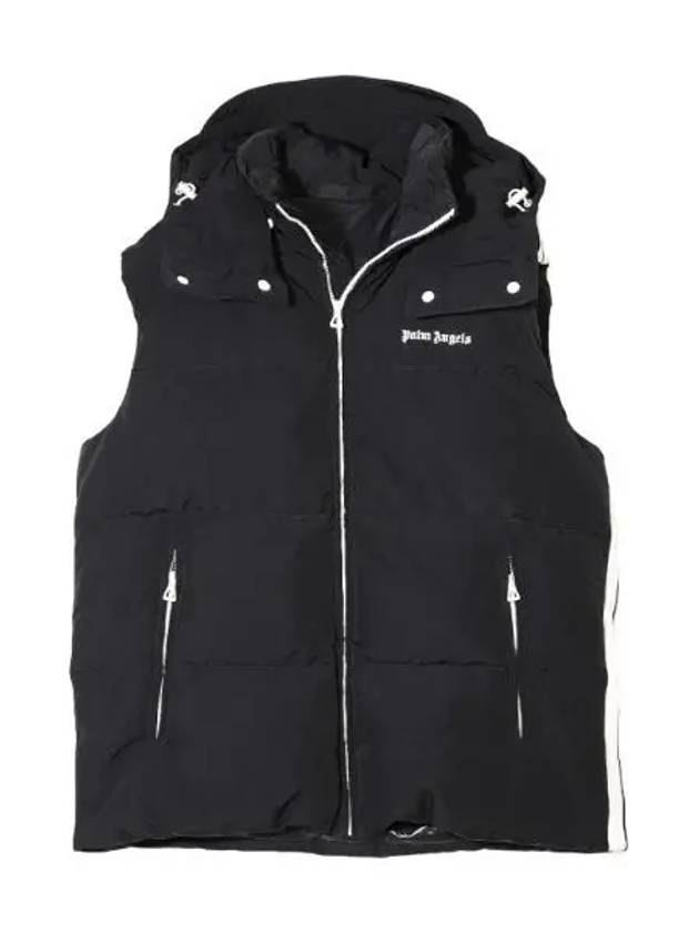 Classic Track Hoodie Down Vest Men s - PALM ANGELS - BALAAN 1