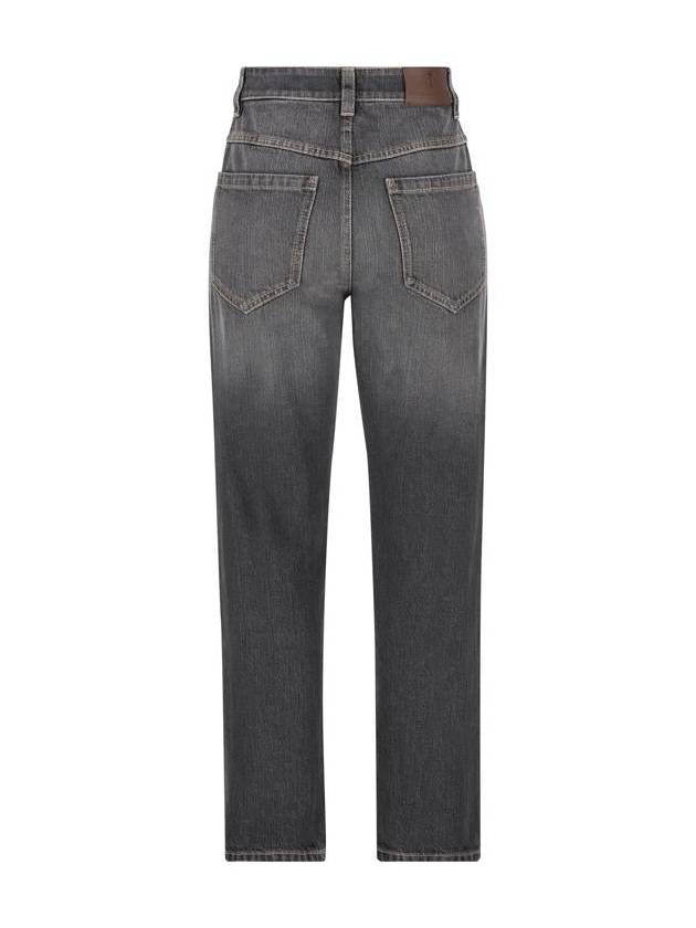 Straight Crop Jeans MA095P5847C8999 - BRUNELLO CUCINELLI - BALAAN 3