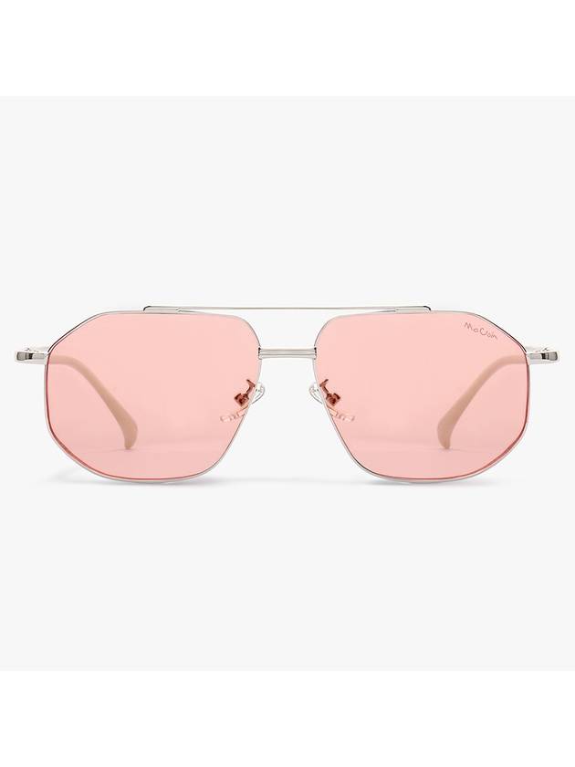 THAN 02 Dan silver pink sunglasses - MCCOIN - BALAAN 1