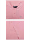 Men's Embroidered Logo Sports Polo Shirt Pink - BARBOUR - BALAAN 6