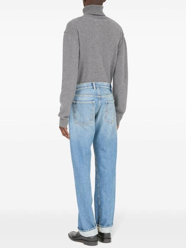 Turn-Up Hem Jeans Blue - MAISON MARGIELA - BALAAN 6