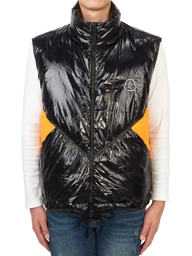 Chelsea Down Vest Orange Black - MONCLER - BALAAN 2