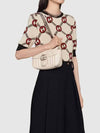 GG Marmont small shoulder bag white - GUCCI - BALAAN.