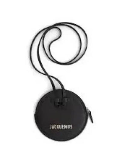 Le Pitchou Circle Neck Coin Purse Black - JACQUEMUS - BALAAN 2