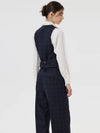 Women's NEW J Vest Wool 100% Blossom Check - RS9SEOUL - BALAAN 4