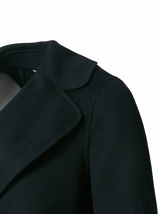 S POLDO wool coat black - MAX MARA - BALAAN.