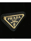 Padded Velvet Hand Mini Bag Black Boutique - PRADA - BALAAN 5