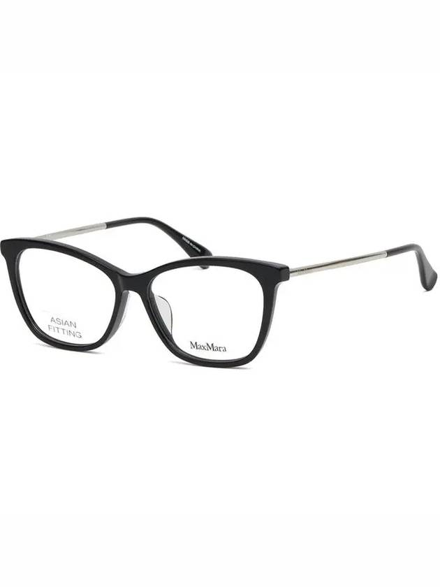 Glasses frame MM5009F 001 Chic horn rim Asian fit - MAX MARA - BALAAN 7