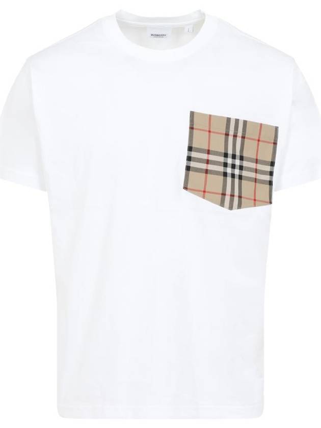 Long Sleeve T-Shirt 8073031A1464 WHITE - BURBERRY - BALAAN 2