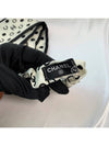 Hair Accessory Silk Twill Ivory Black - CHANEL - BALAAN 9