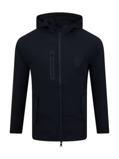 Men's Repeller Soft Shell Hooded Jacket Black - G/FORE - BALAAN 2