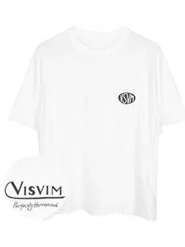 24SS White Black VSVM Pocket Logo TShirt 0124105010029 BLACK - VISVIM - BALAAN 5