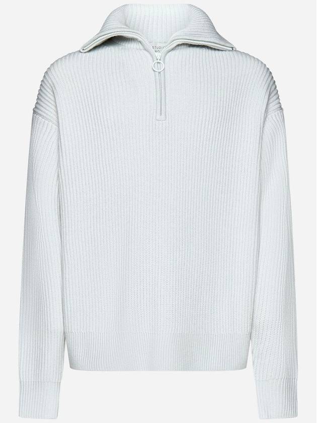 Bow half zip knit - STUDIO NICHOLSON - BALAAN 1