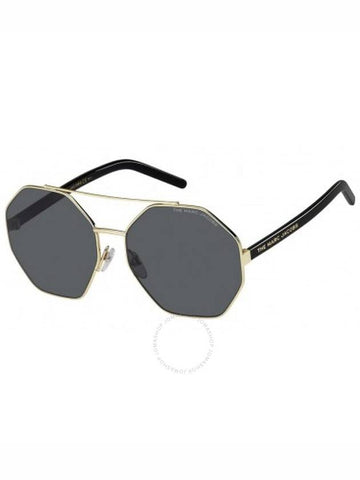 Marc Jacobs Grey Geometric Ladies Sunglasses MARC 524/S 0RHL/IR 60 - MARC JACOBS - BALAAN 1