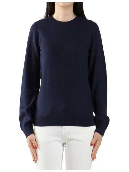 Iberia Cashmere Knit Top Navy - TORY BURCH - BALAAN 2