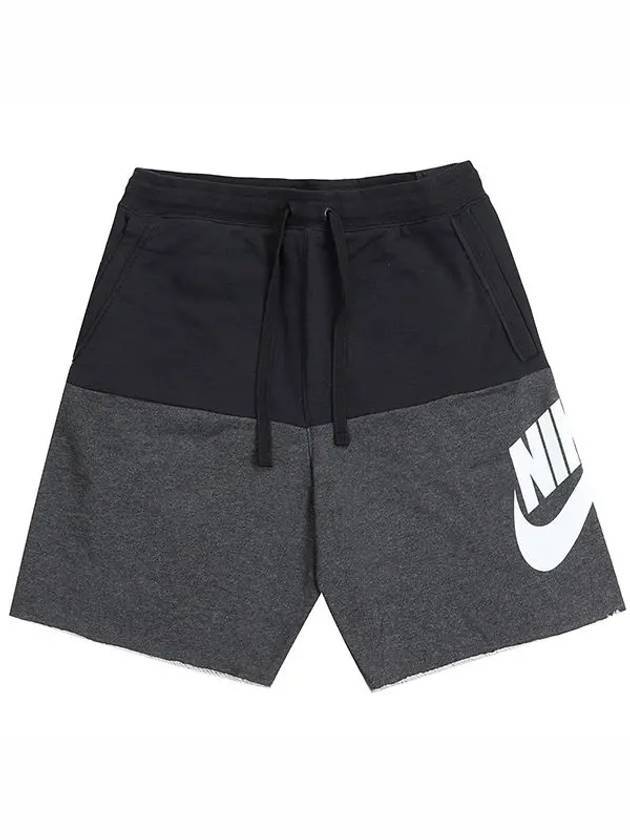 Sportswear Alumni Shorts Grey - NIKE - BALAAN 1