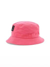 Classic Logo Bucket Hat Pink - PALM ANGELS - BALAAN 4