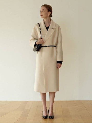 CLASSY WOOL LOOSE COAT P00000LK - DEFEMME - BALAAN 1