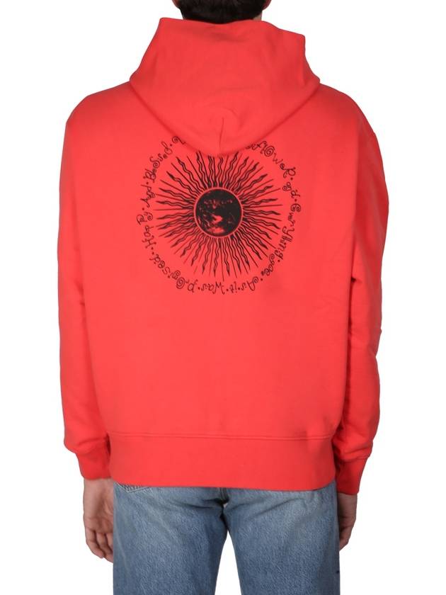 SWEATSHIRT WITH LOGO EMBROIDERY - SUNFLOWER - BALAAN 3