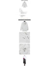 Studios Logo Loose Fit Hooded Top White - ACNE STUDIOS - BALAAN.