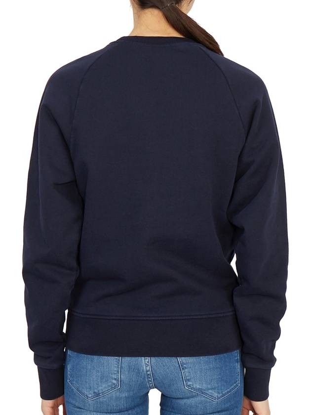 Fox Head Patch Adjusted Sweatshirt Navy - MAISON KITSUNE - BALAAN 5