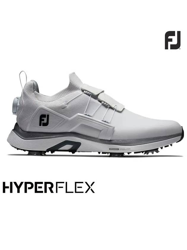 Hyperflex Boa Spike Shoes White - FOOTJOY - BALAAN 3