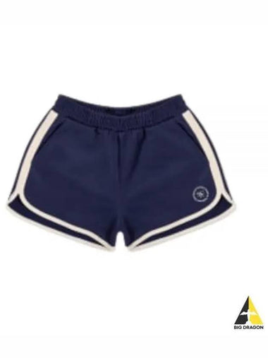 SRHWC TRACK SHORTS NAVYwhite SH705 SHRWC - SPORTY & RICH - BALAAN 1