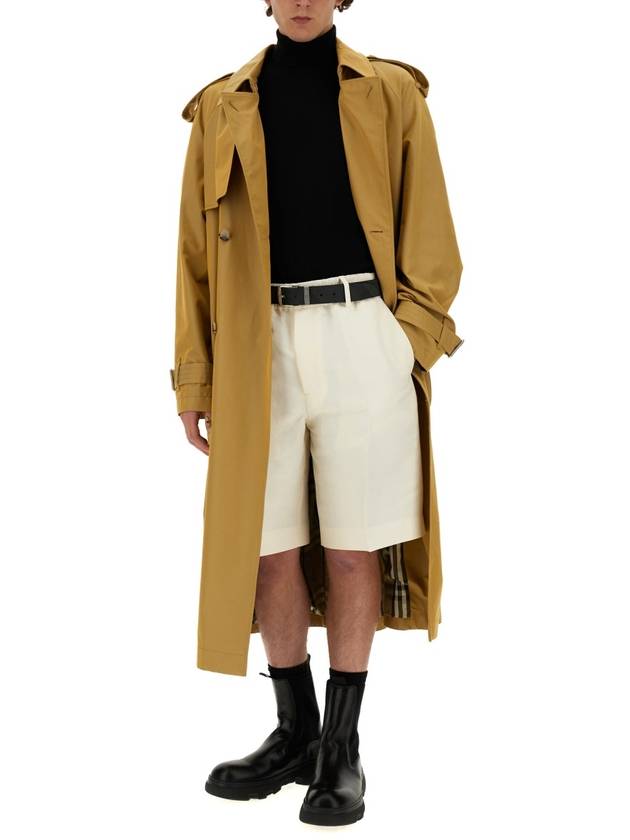 Tailored Canvas Shorts - BURBERRY - BALAAN 3