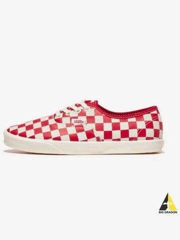 Authentic Lopro Checkerboard Red - VANS - BALAAN 1