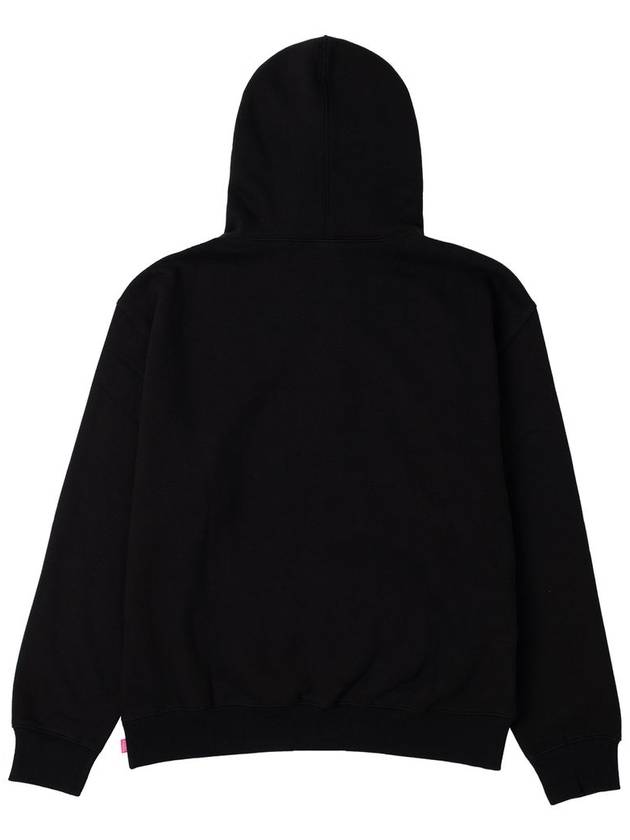 Men's Logo Print Hoodie Black - STOCKHOLM SYNDROME - BALAAN 3