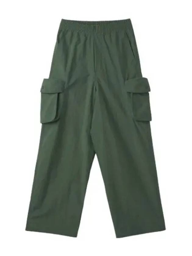 Elastic Cargo Pants Forest Green - SUNNEI - BALAAN 1